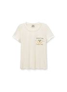 Sunny Somewhere Monte Carlo Tee in Off White