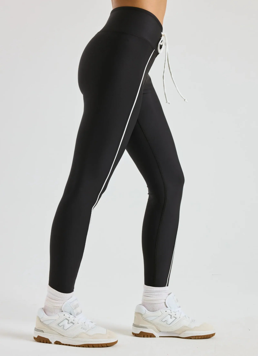 YEAR OF OURS The Field Legging in Black Side View