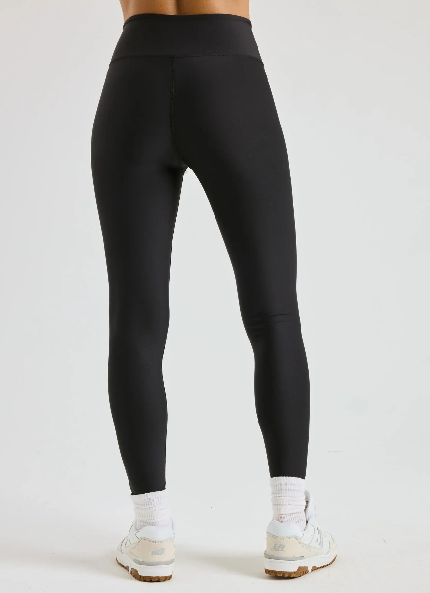YEAR OF OURS The Field Legging in Black Back View