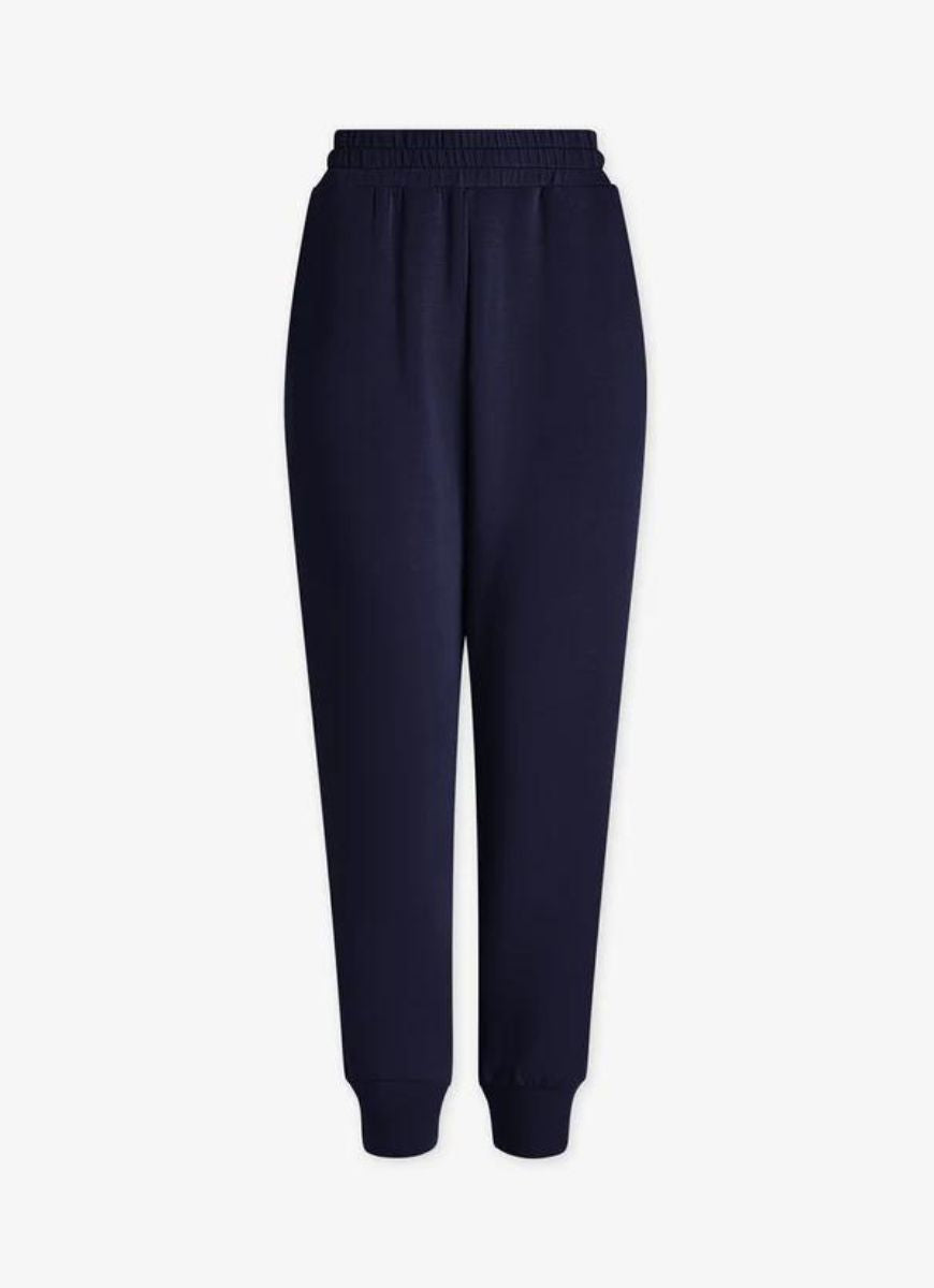 Varley The Slim Cuff Pant 25” in Blue Nights Product Shot View