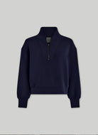 Varley Davidson Sweatshirt in Blue Nights Product Shot View