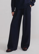 Varley The Extra Wide Leg Pant 29.5" in Navy