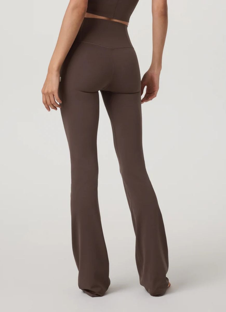 Vuori AllTheFeels Slim Flare in Java Back View