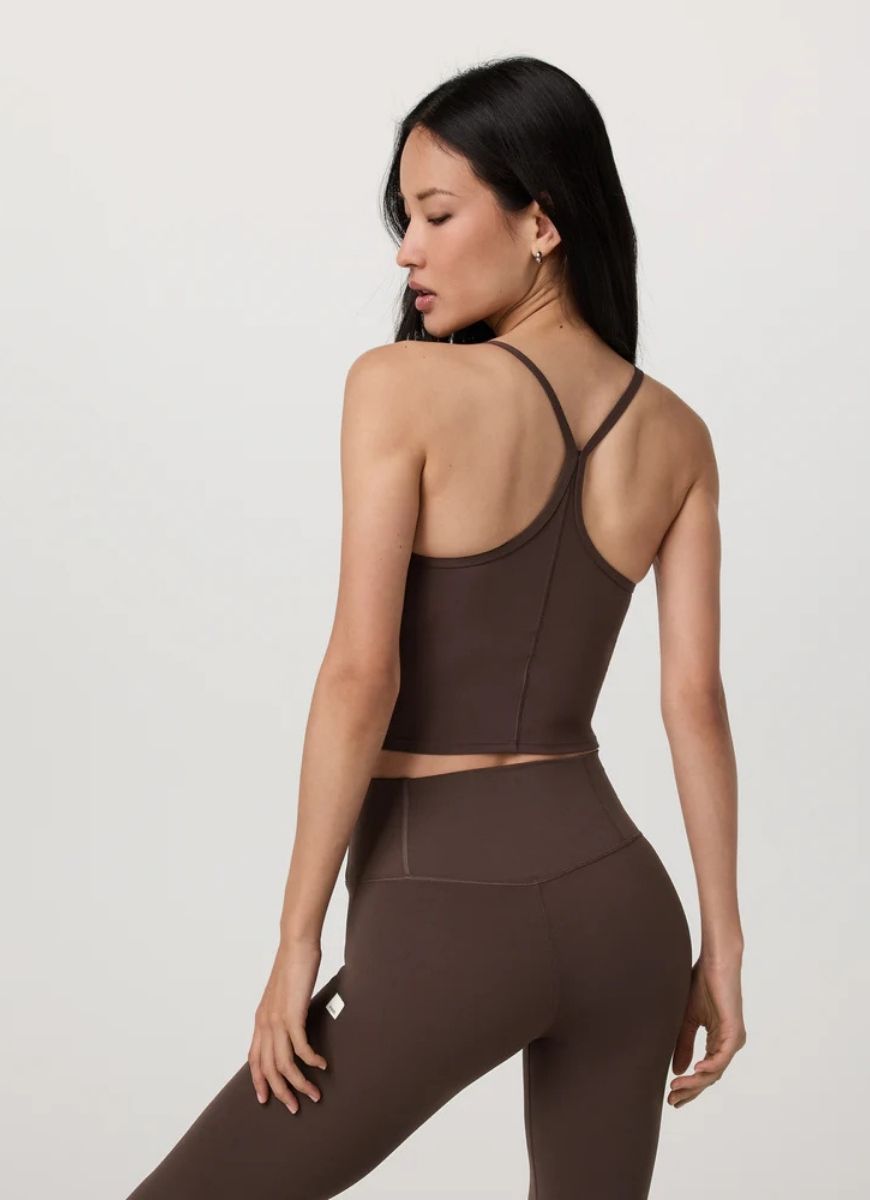 Vuori AllTheFeels Tank Top 2.0 in Java Back View