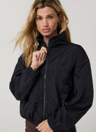 Vuori Court Full Zip Jacket in Ink