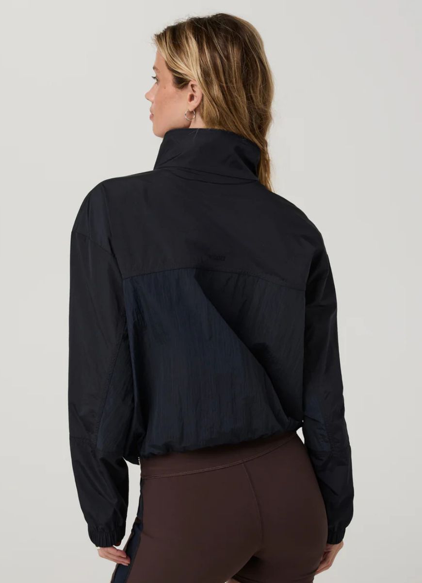 Vuori Court Full Zip Jacket in Ink