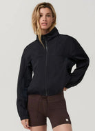 Vuori Court Full Zip Jacket in Ink