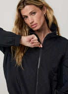 Vuori Court Full Zip Jacket in Ink