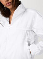 Vuori Court Full Zip Jacket in White