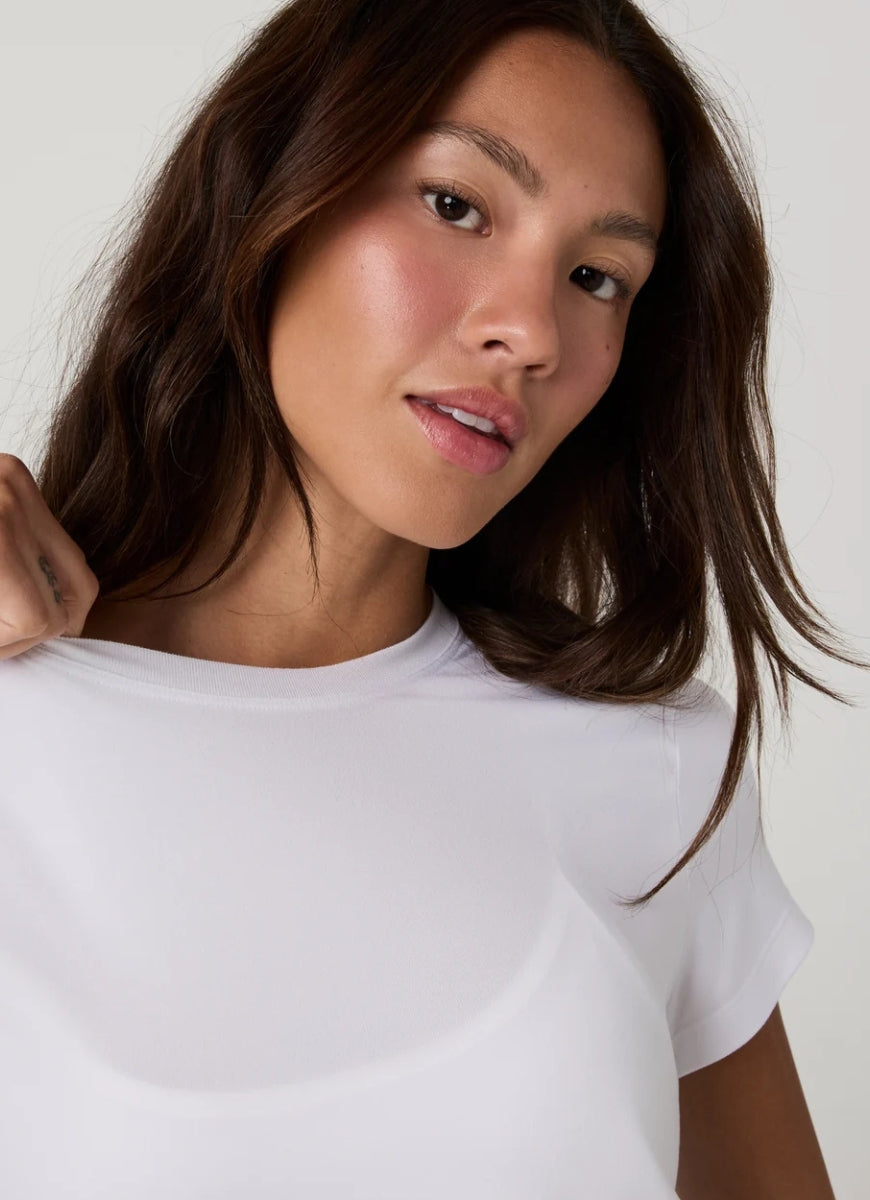 Vuori Energy Classic Tee in White
