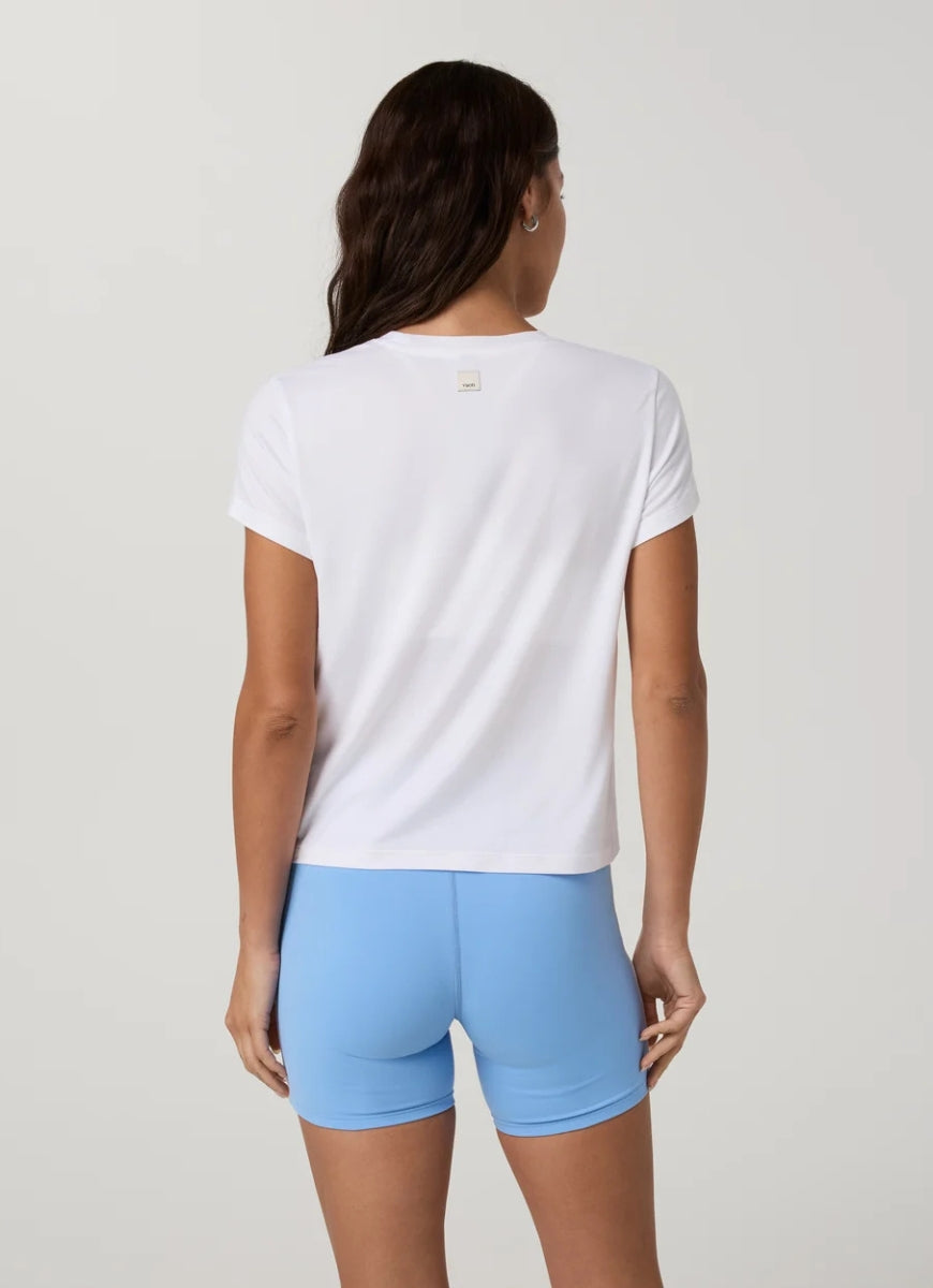Vuori Energy Classic Tee in White