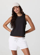 Vuori Women's Energy Top in Black