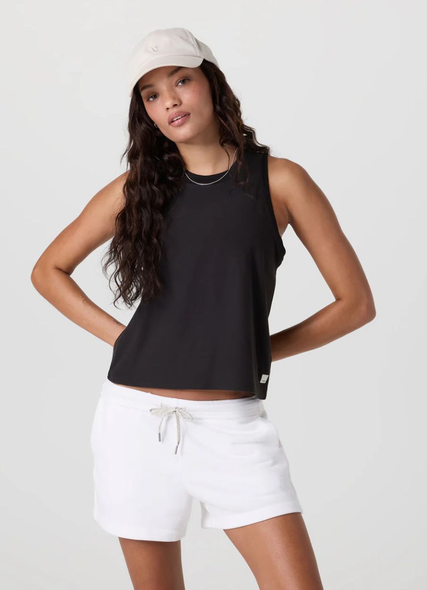 Vuori Women's Energy Top in Black