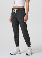 Vuori Performance Jogger in Charcoal Heather Front View