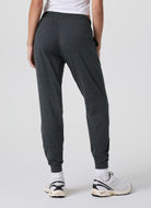 Vuori Performance Jogger in Charcoal Heather Back View