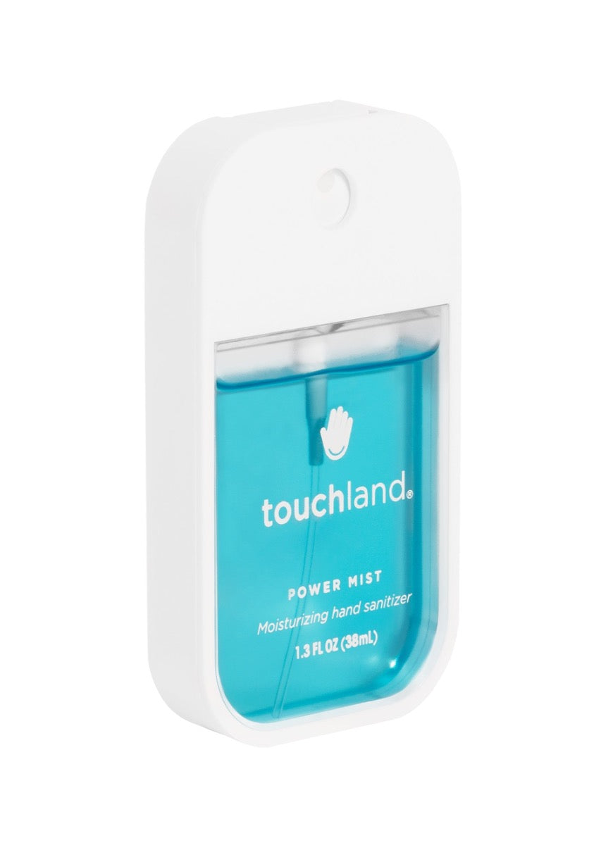 TOUCHLAND Moisturizing Hand Sanitizer Mint Scent Side View