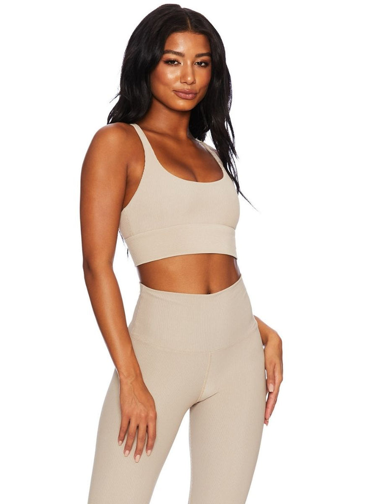 BEACH RIOT Women's Leah Top in Taupe