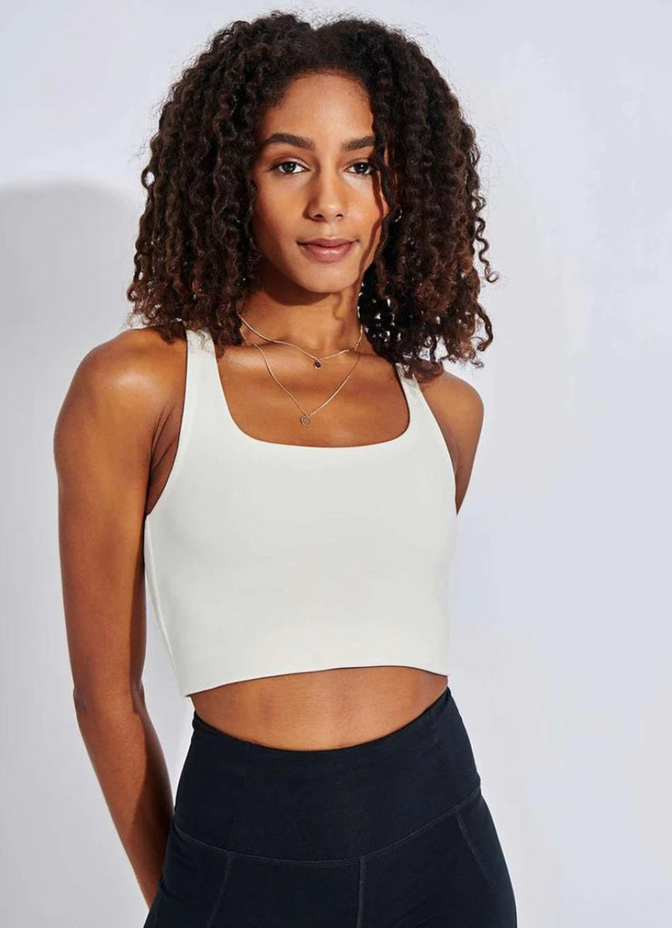 Girlfriend Collective Paloma Bra in White