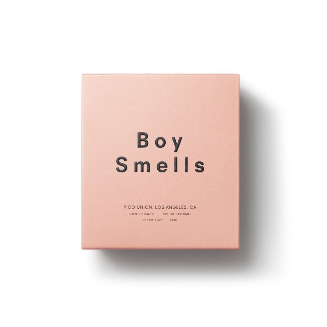 Boy Smells Candles Box in St. Al Scent