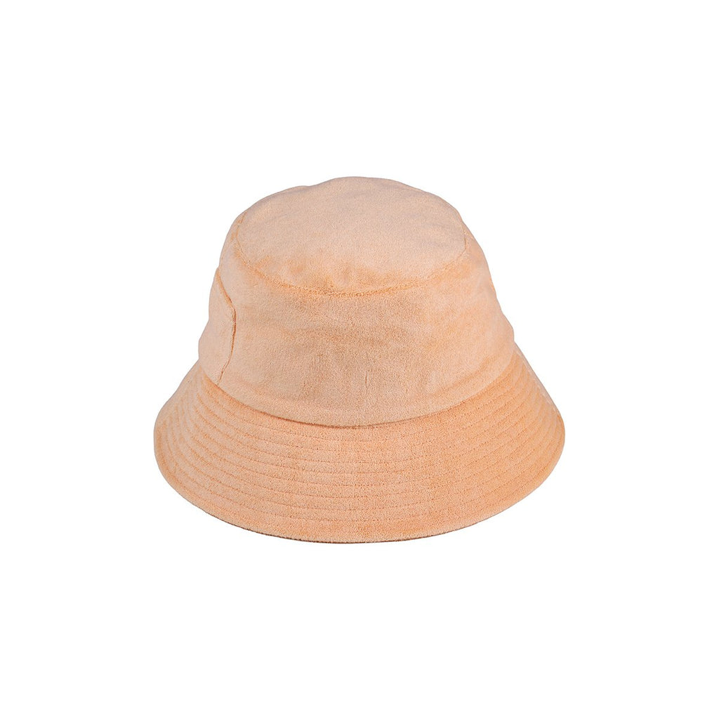 Lack of Color Wave Bucket Hat in Peach Terry Alternate View