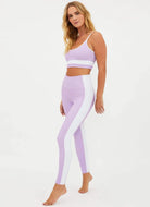 BEACH RIOT Colorblock Legging in Orchid Bloom